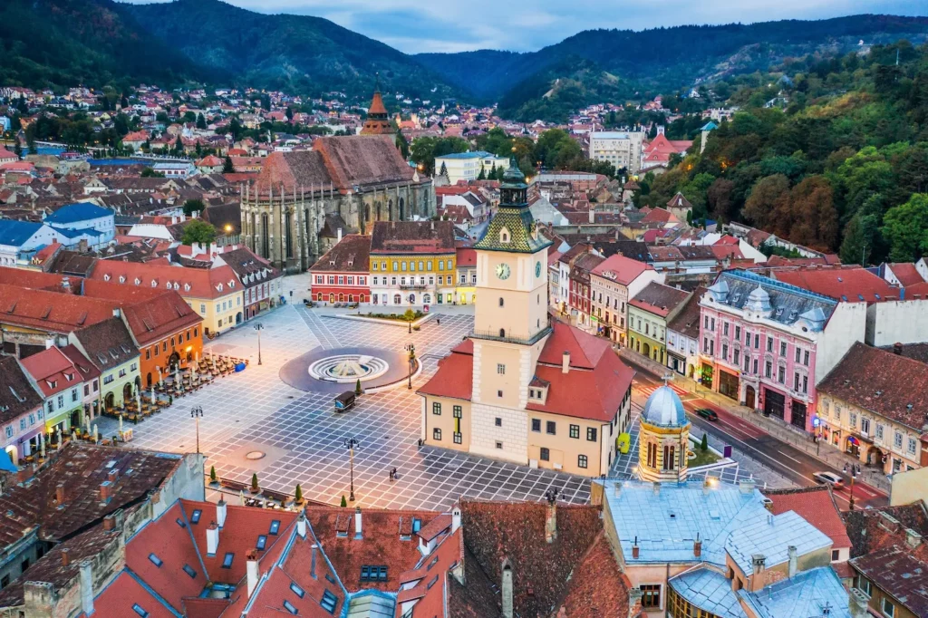 Centre ville de Brasov