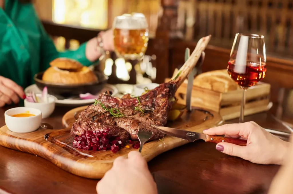 jarret de porc caru cu bere