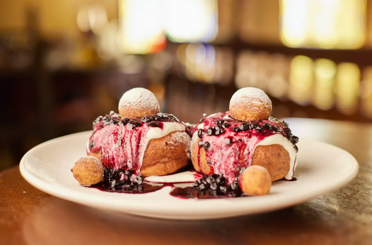 papanasi dessert roumain